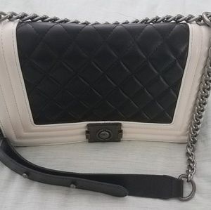 Black and White Handbag